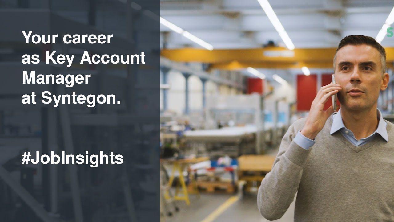 Your career as Key Account Manager at Syntegon