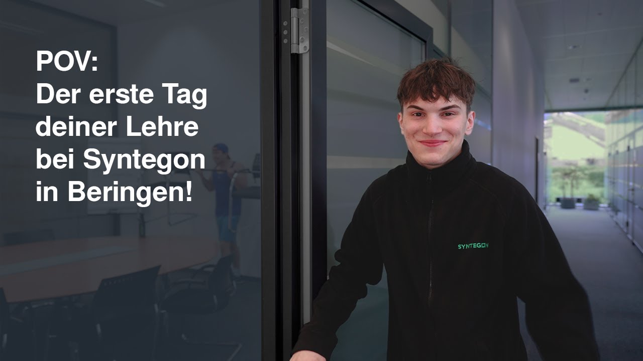 Job Insights | POV: Der erste Tag deiner Lehre bei Syntegon in Beringen!